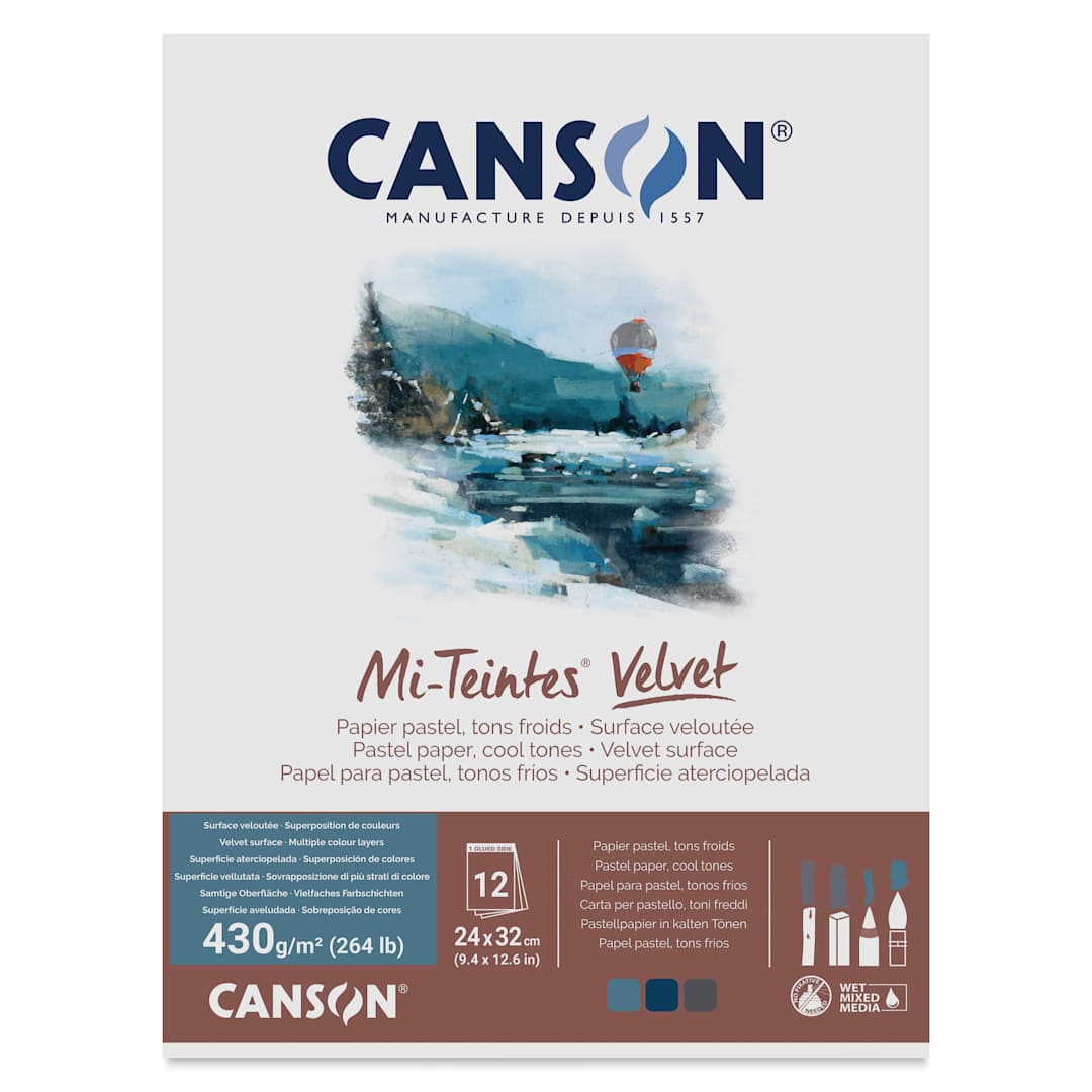 Canson Mi-Teintes Velvet Pastel Pads