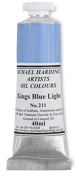 Michael Harding Artists Oil paint in King’s Blue Light